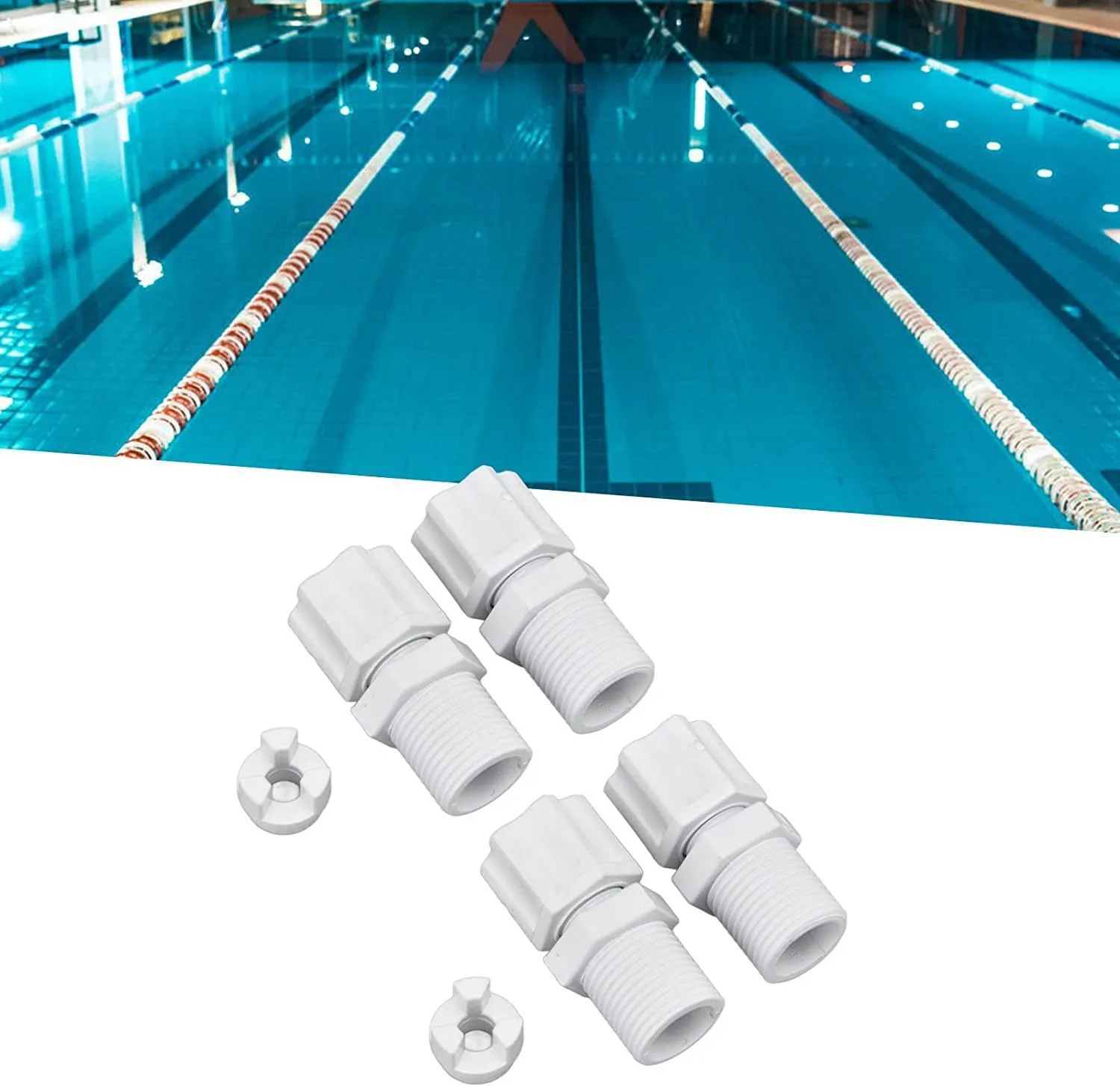 Hayward CLX220 Check Valve Connector For Pool Chlorine Inlet Accessories
