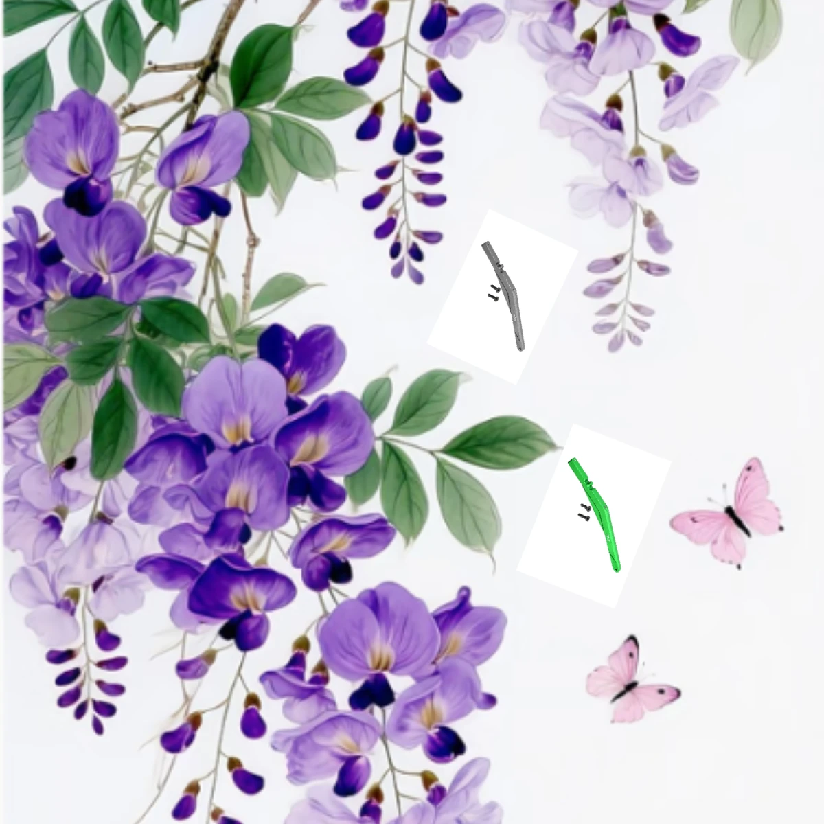 TEAM GPM RACING PRODUCTS Legierung hintere Chassisstrebe für LOSI 1/10 Lasernut Tenacity Ultra 4