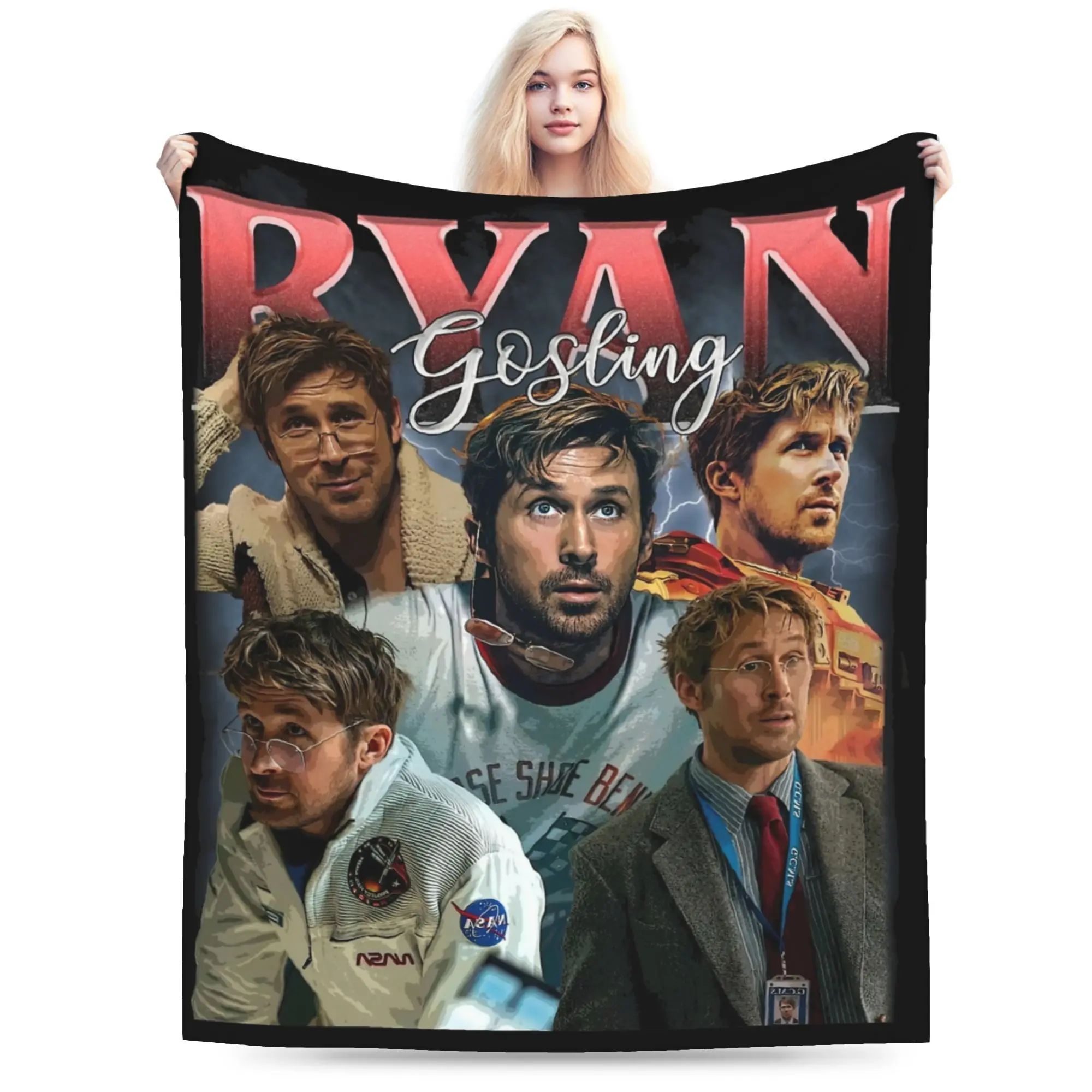 Ryland Grace Project Hail Mary Blanket Flannel Summer Ryan Gosling  Multifunction Ultra-Soft Throw Blanket for Sofa Bedspread