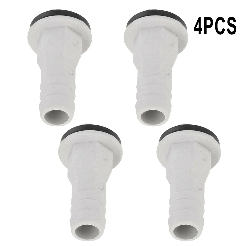 1/4 Inch Straight Drain Adapter For Air Conditioner Condensate Drain Hose Connection And Routine Service Needs