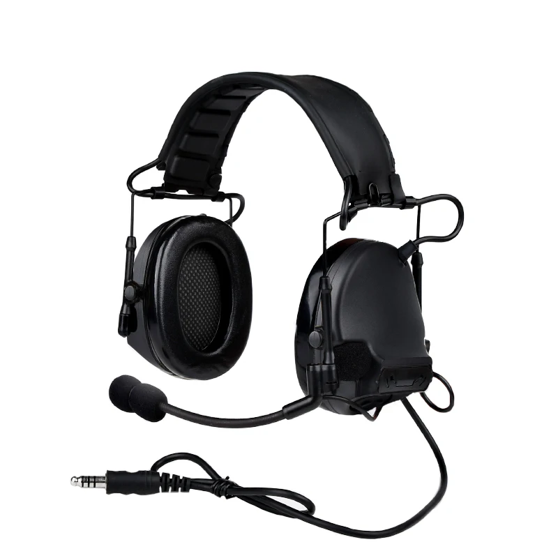 WADSN COMTAC III Taktisches Headset, aktiver Tonabnehmer, Geräuschunterdrückung, Mikrofon, Kommunikation für Outdoor-Jagd, Gehörschutz 5