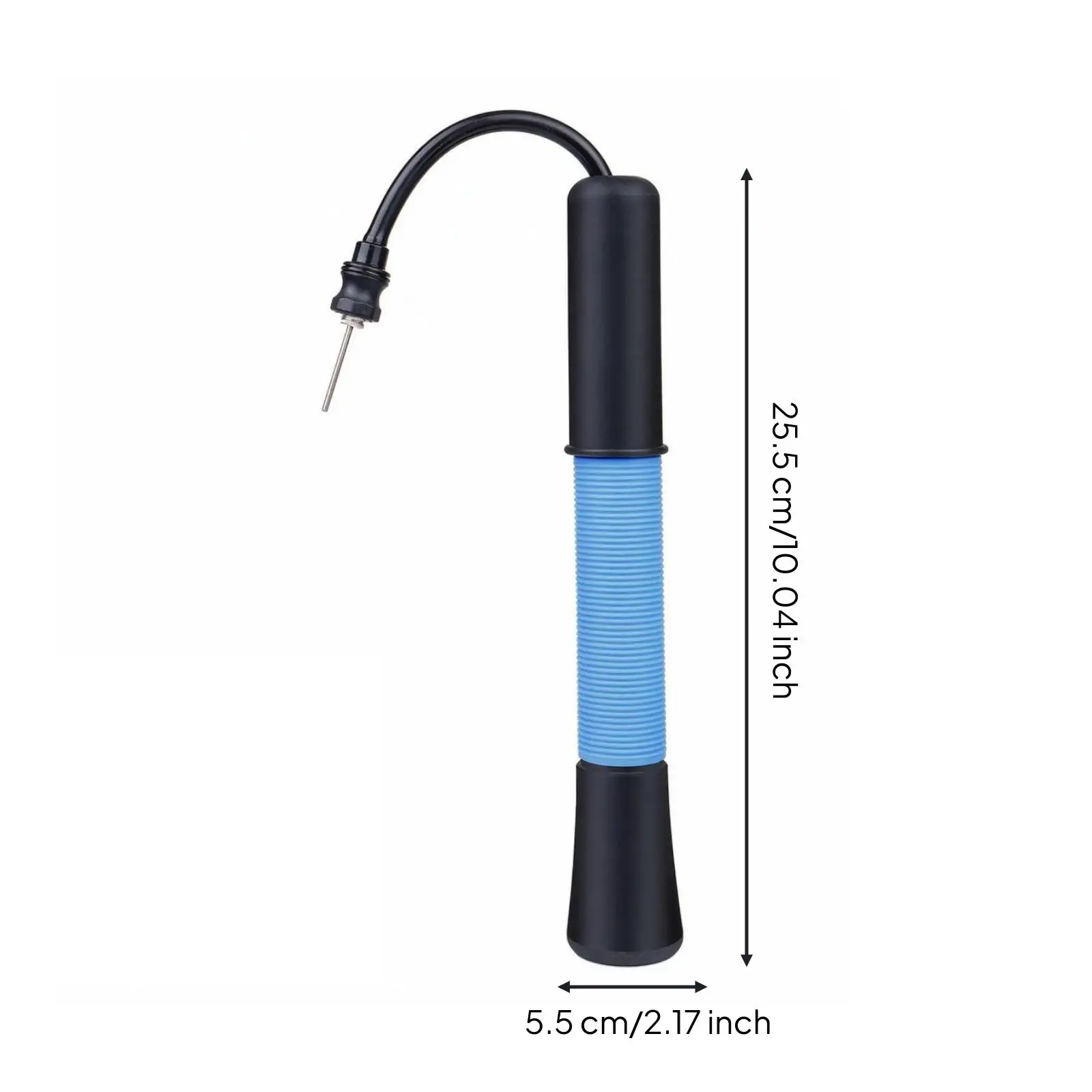 Hand Pump Air Inflator for Sports Balls Mini Portable Basketball Soccer Football Volleyball Pump with Needle Storage Case