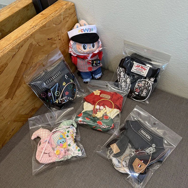 For 17Cm Labubu Clo…