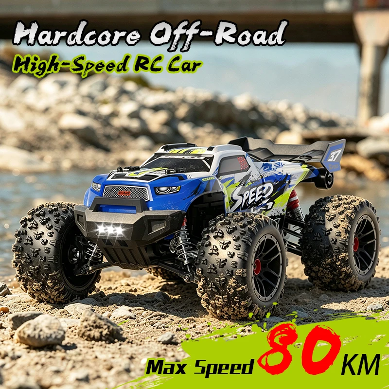 C37 RC Car 1:16 Scale 2.4G Full Proportional High-Speed Offroad Racing Car All Terrain Remote Control Toy for Kids Boys