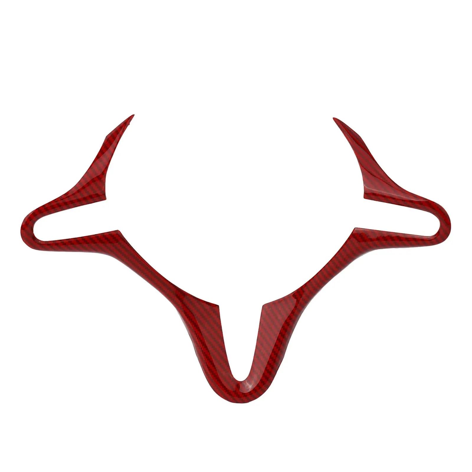 

Красная внутренняя накладка на руль для HONDA Civic 8 2006 2007 2008 2009 2010 2011, наклейки для украшения интерьера