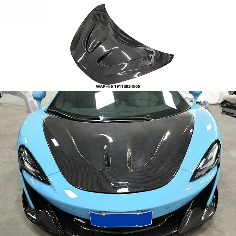 

Dry Carbon Fiber P1 Style Bonnet Hood for 540 570S Excellent Quality and Fitment