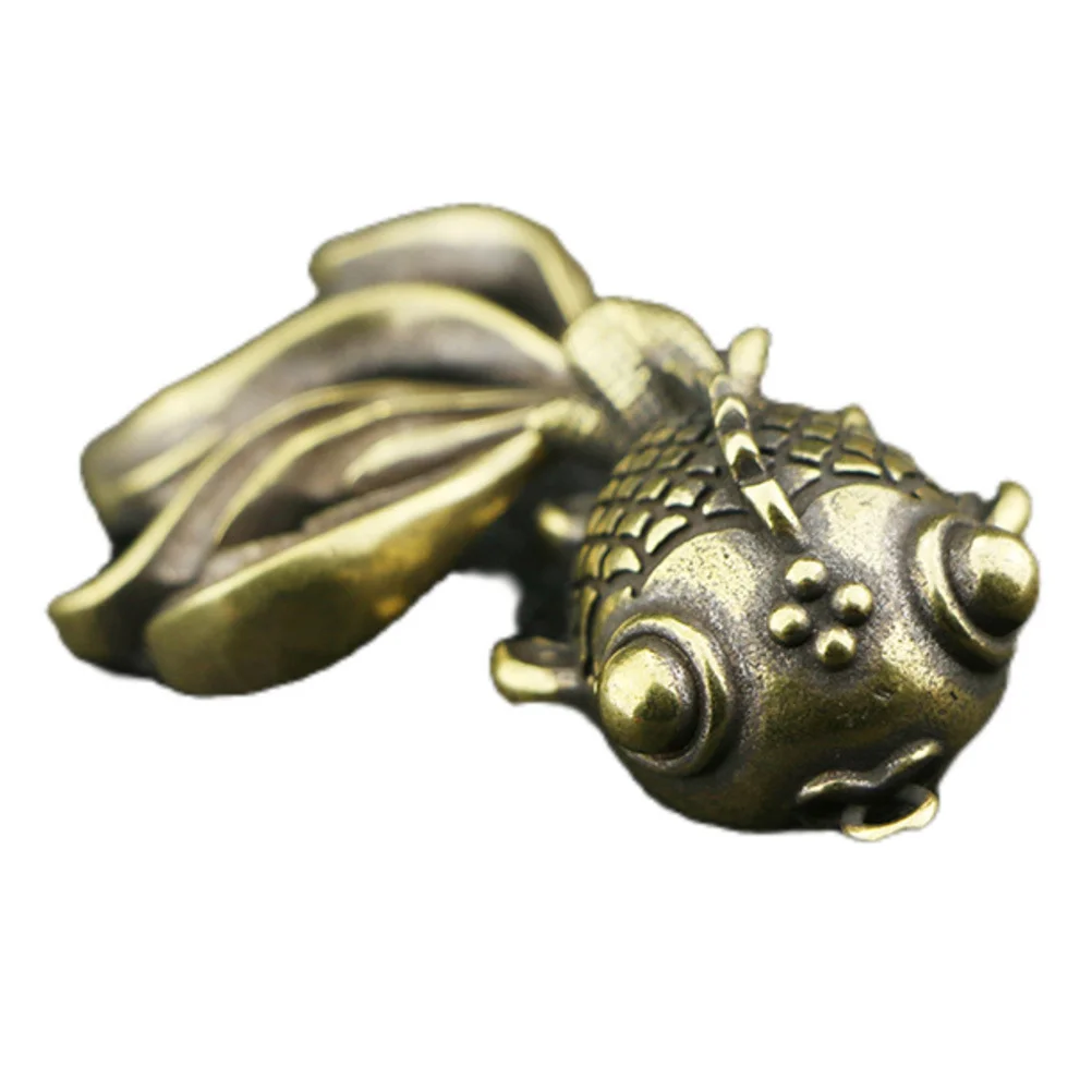 

Золотая рыбка, аксессуары для ключей, кулон, подвеска в виде животного, ремешок, брелок, латунное кольцо, орнамент, украшения для человека