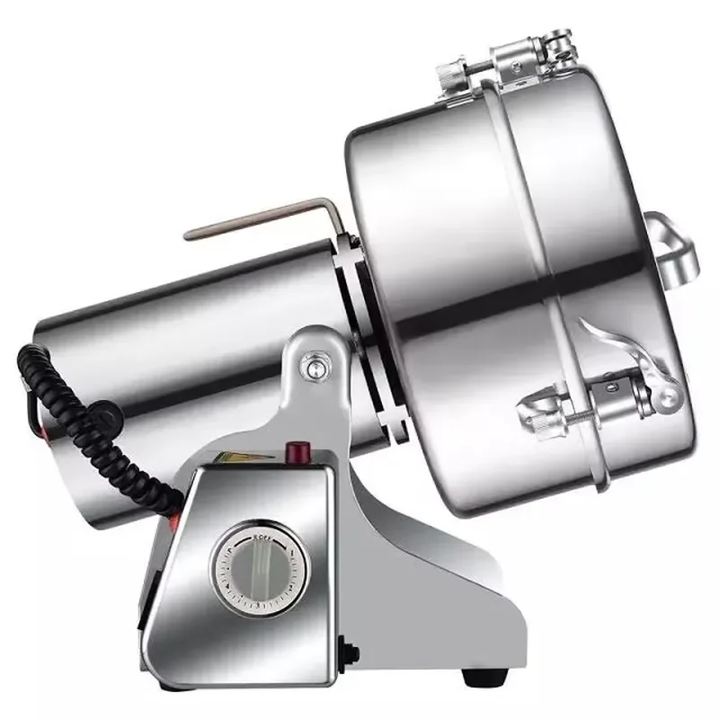 Small 3000g Spice Herb Salt Rice Coffee Bean Cocoa Corn Pepper Soybean Leaf Mill Powder Grinder Grinding Machine