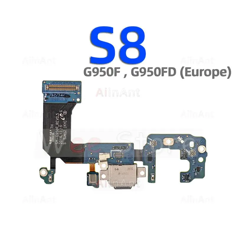 AiinAnt USB Bottom Charging Dock Connector Port Charger Flex Cable For Samsung Galaxy S8 S9 Plus + G950 G955 G960 G965