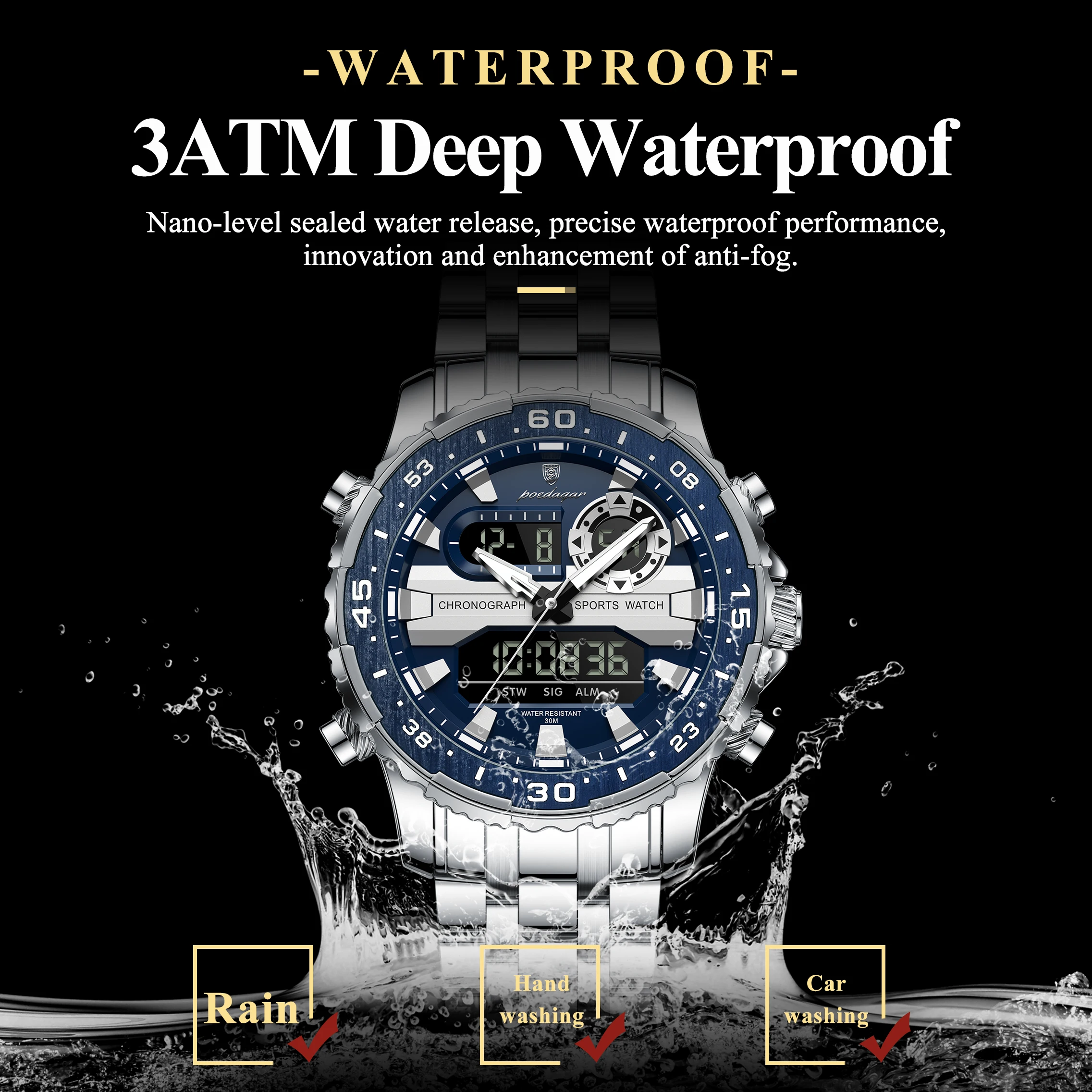 Thumbnail 3 - #25 Best Digital Alarm Watches to Buy In 2026