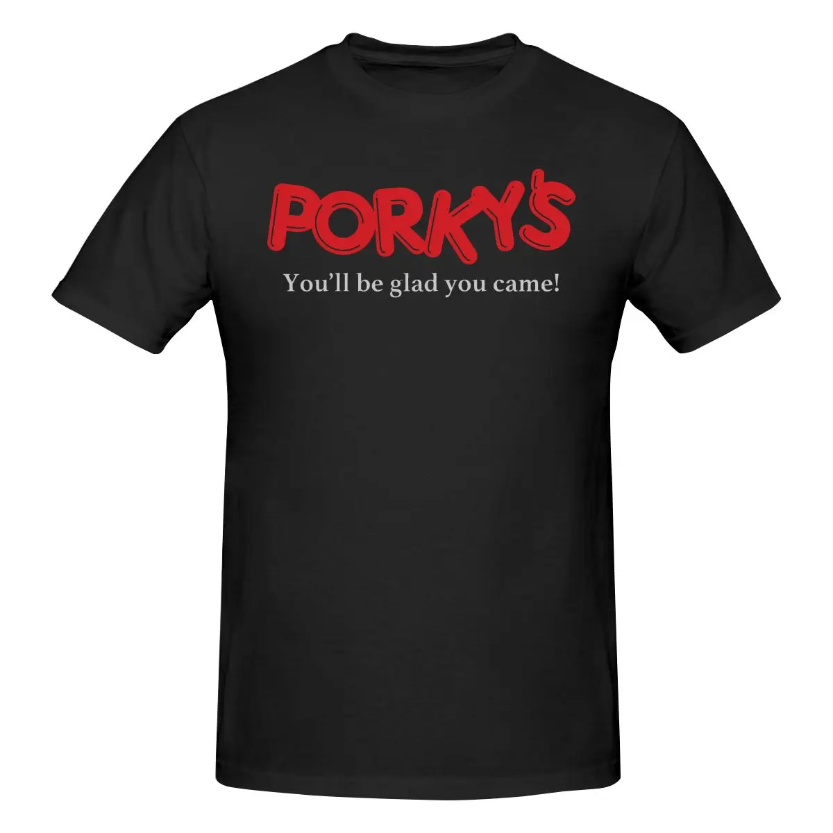 Camiseta estampada divertida de PORKY S para hombre, camiseta unisex, blusas