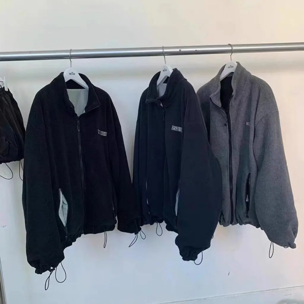 

Женская двусторонняя повседневная куртка с вышивкой букв, высококачественная весенняя спортивная куртка, дышащая, готовая на складе