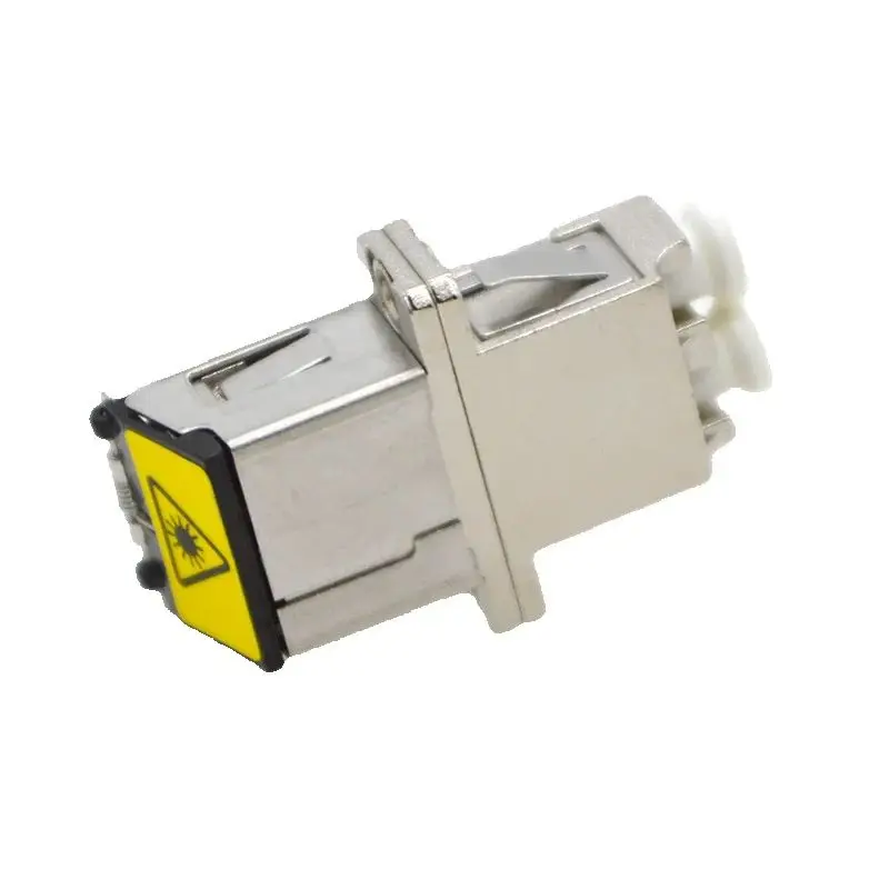 1 قطعة LC-LC دوبلكس الألياف البصرية محول SM مللي متر العالمي المعادن شفة المقرنة عالية الأداء ، الدقة السيراميك إدراج بالجملة #3