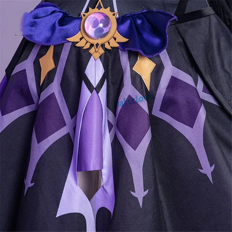 Gioco Genshi Impact Fish Costume Cosplay Parrucche Scarpe Donne Sexy Anime Abiti Abito Carnevale di Halloween Uniforme MN3