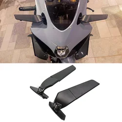 For SUZUKI GSX-R 1000 R Motorcycle Mirrors Modified Wind Wing Adjustable Rotating Rearview Mirror GSX-R 1000 GSXR 1000 2017-2021