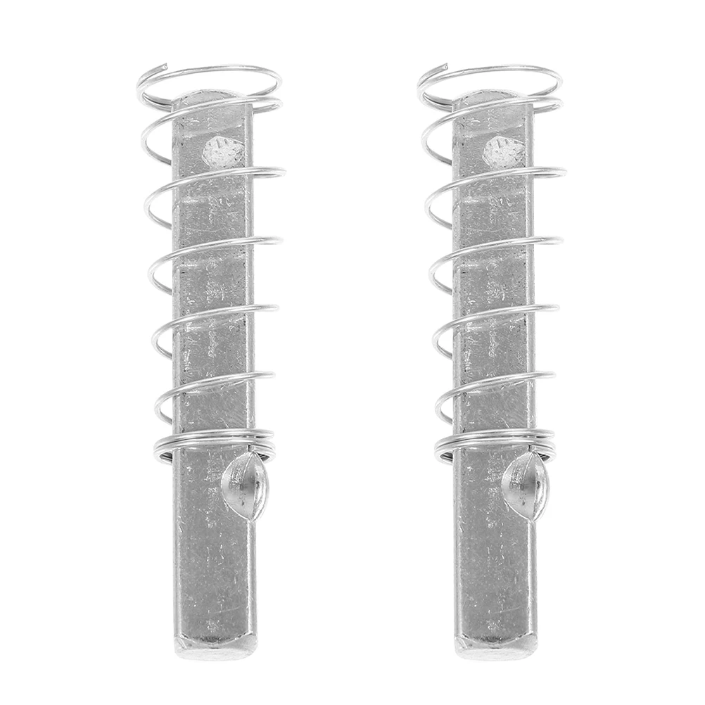 

2Pcs Door Lock Spindle Spring H Stainless Steel Replacement Parts Knob Long 70mm Bar Flexible Security Hardware