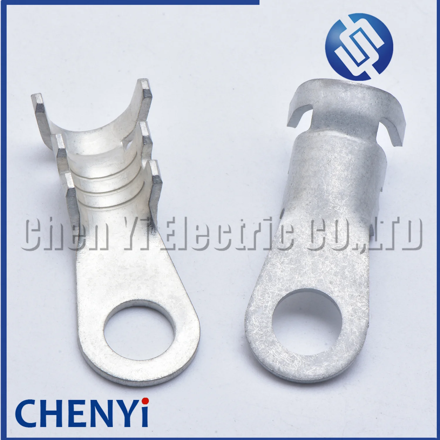 20 Pcs Auto Splices Ring Round Terminal Crimping Loose Thickened type Pins Tab Brass tin-plating Ground terminal 12146365