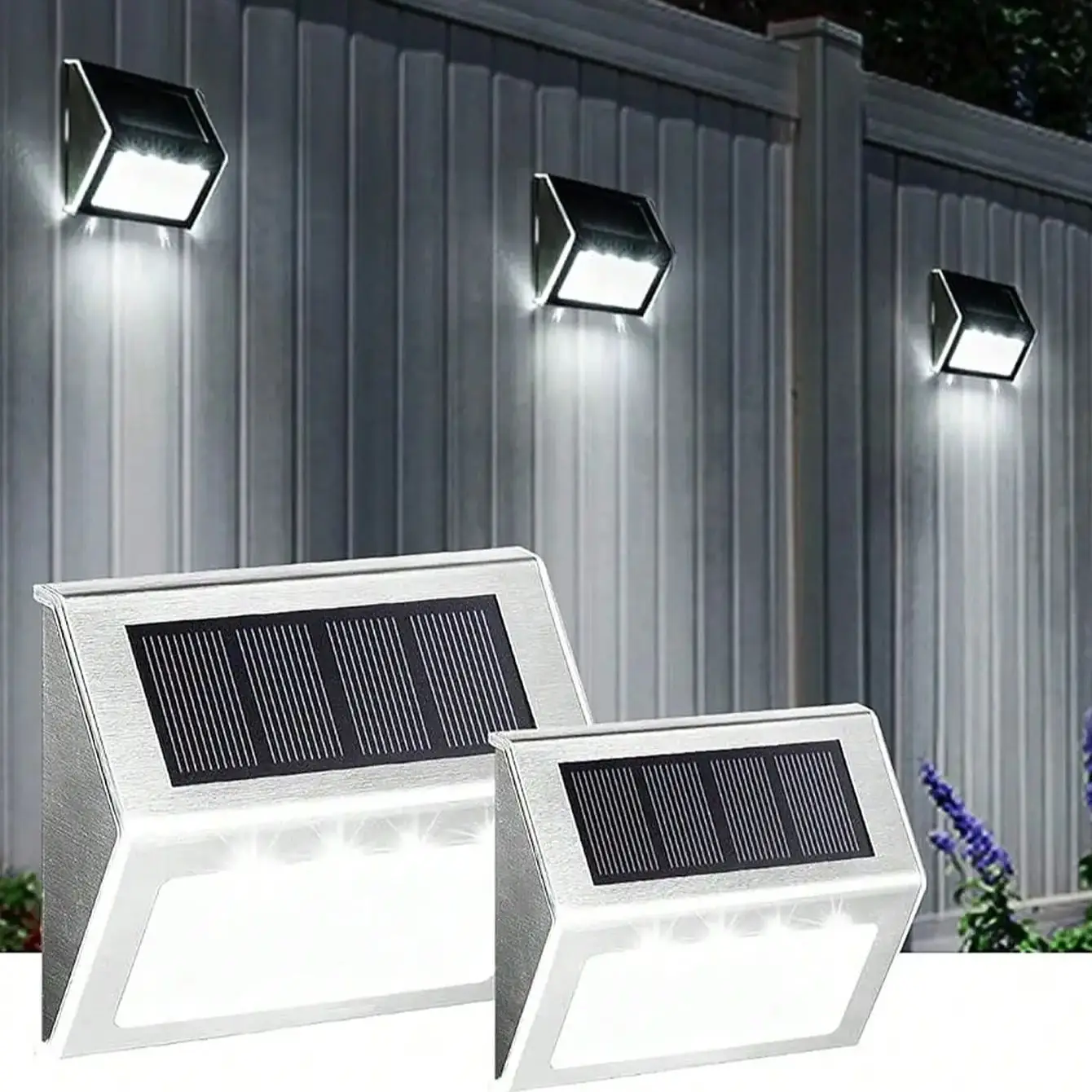 Energy Saving Waterproof LED Outdoor Street Garden Motion Sensor Control Wall Solar Lights