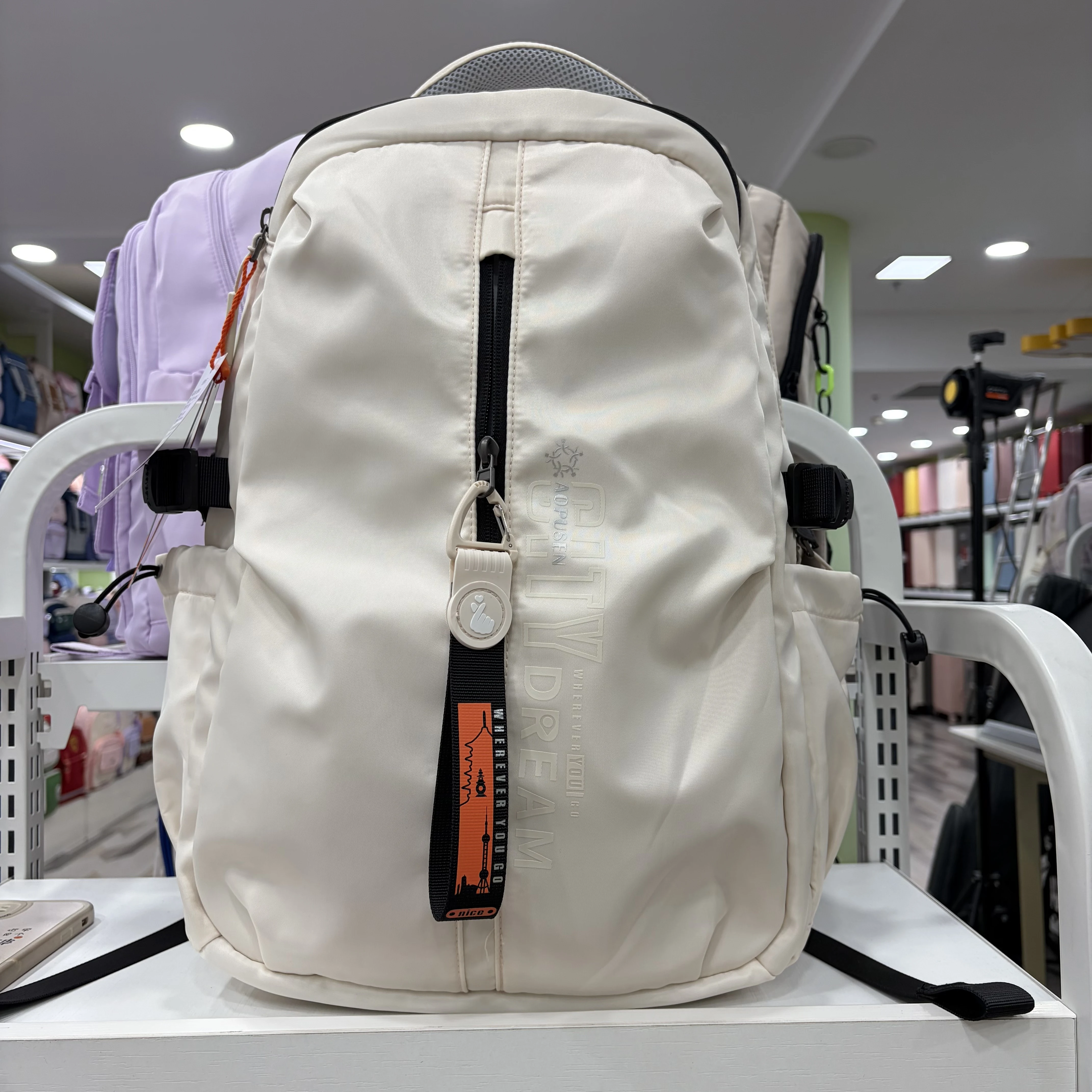 Sunny 8 Point Large Capacity Lightweight Stress‑Relief Backpack Multi‑Purpose Outdoor Travel Daily Commute Shoulder Bag For