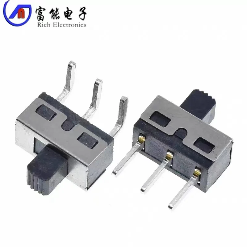 5pcs  ﻿SS12D06 SS12D10 5MM handle height 2nd gear 3rd pin high current toggle switch straight/bent foot