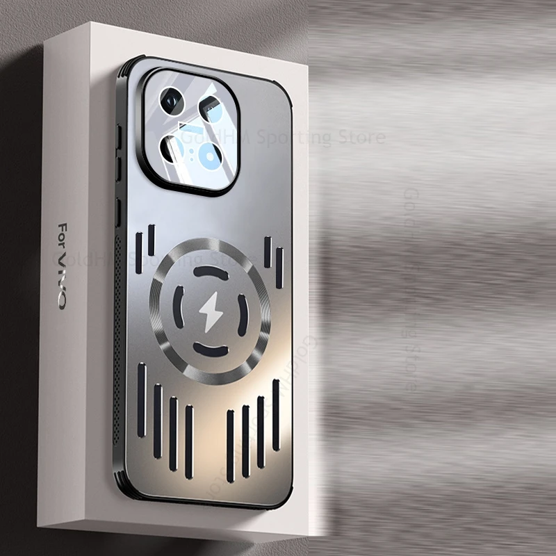 Cooling Heat Dissipation Magnetic Case For vivo iQOO 15 13 12 Pro