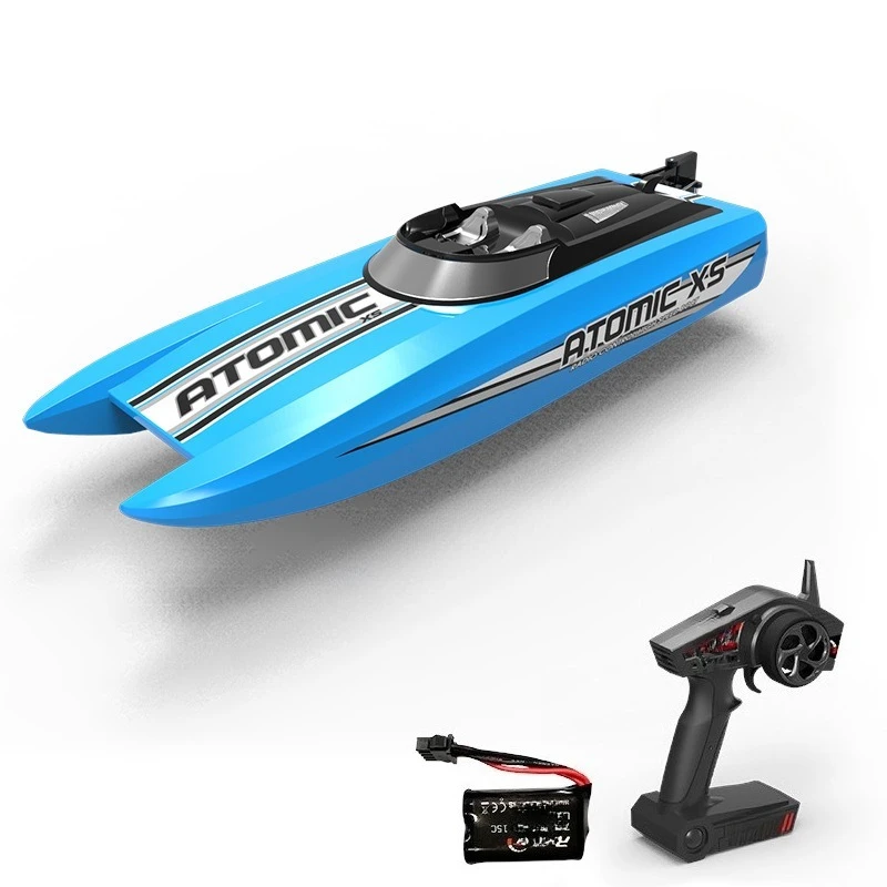 

Remote Control Waterproof Remote Control Speedboat Water Model Children's Electric Crash Resistant