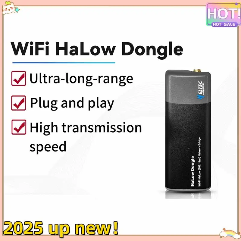 

Stylish-H ELTEC AUTOMATION Wireless Network Bridge Wifi Halow Dongle Halow Dongle Wi-Fi Halow Wireless Ethernet Jumper