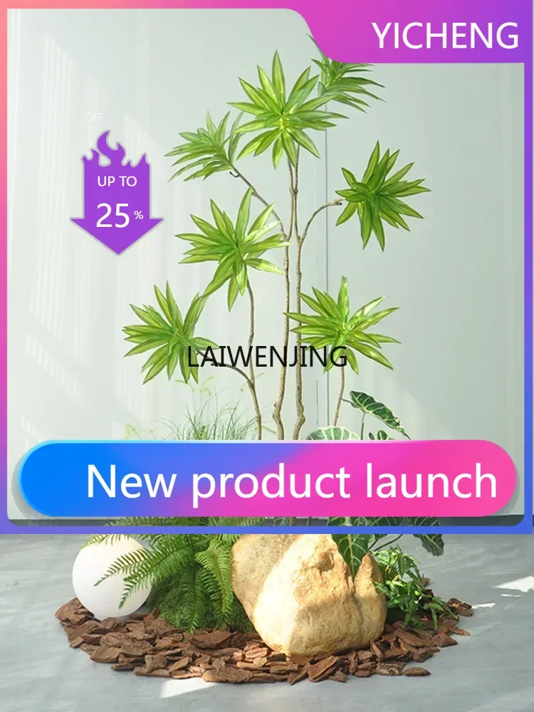 

LYY edge water indoor simulation green plant lily bamboo simulation flower landscape commercial window decoration