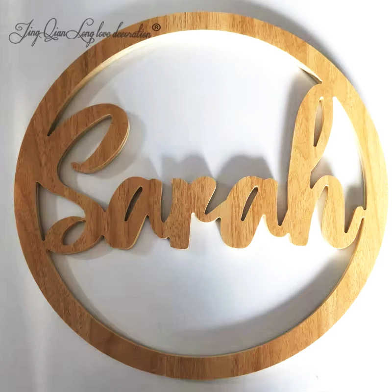 

Custom Wooden Name Sign Nursery Decor Baby Shower Gift Baby Shower Flower Girl