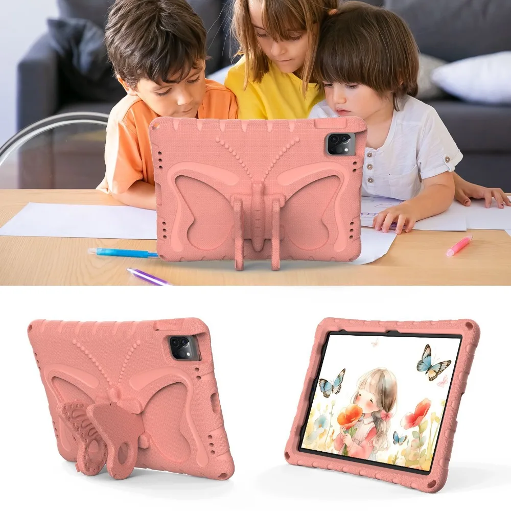 EVA-Kinderhülle für iPad Pro 11 12,9 13, stoßfeste Abdeckung, iPad 10,2 10,9 7 8 9 10. Generation, iPad Air 4 5 6 Mini 1 2 3 Standhüllen