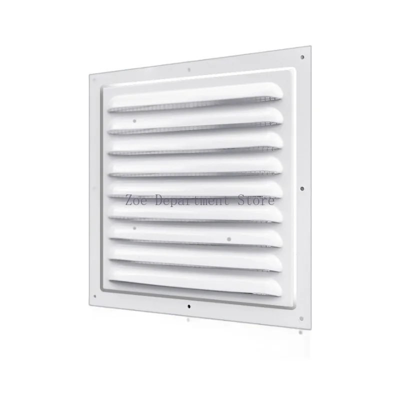 Aluminum Alloy Air Vent Grille Air System Net Cover Screen Exhaust Outlet Window Square Vent Heating Cooling Vents Plate