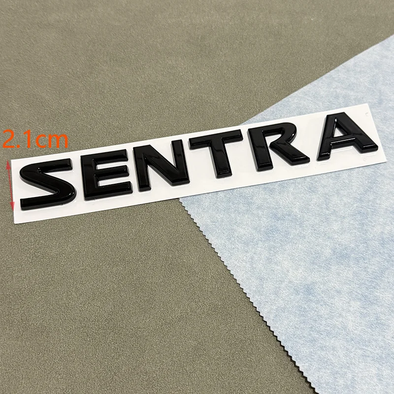 لسيارة SENTRA شعار الرسالة الخلفية الذيل الجذع الشارات شارة ملصق مائي التصميم اكسسوارات السيارات