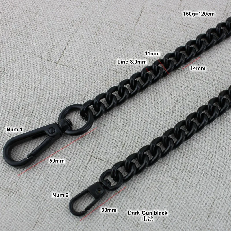 High-quality lantern chain bag with children bag chain hardware accessories metal package chain rough