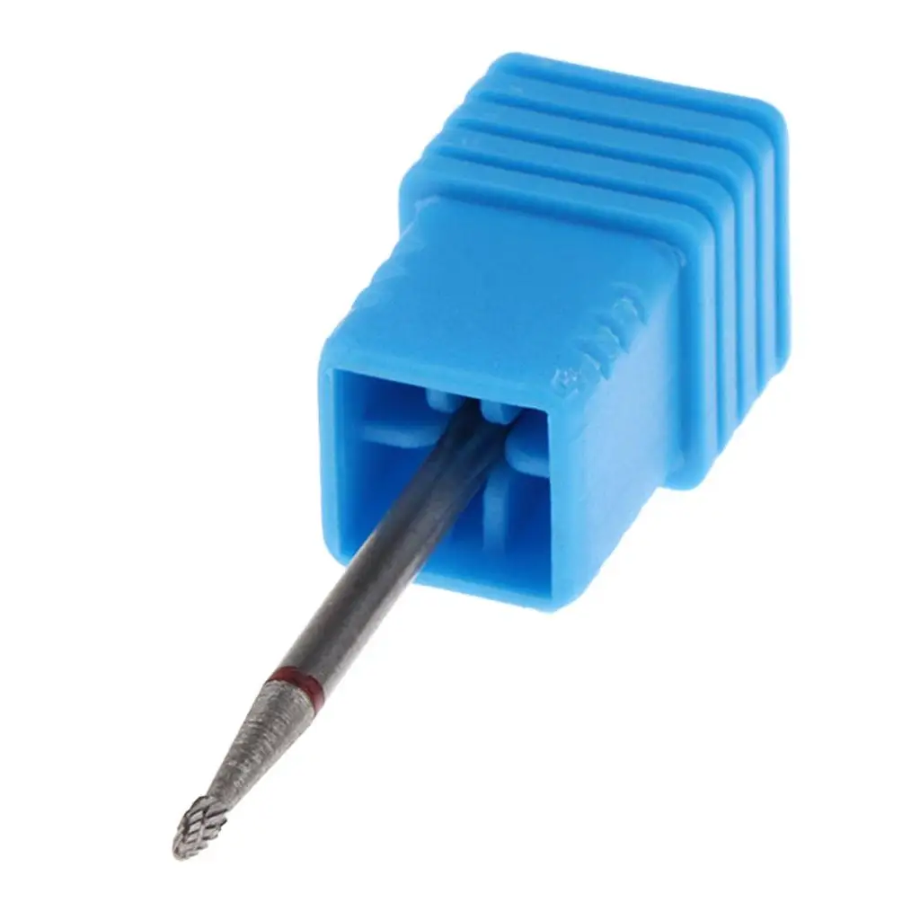 Empurrador de cutícula de unha de carboneto profissional menos poeira acrílica