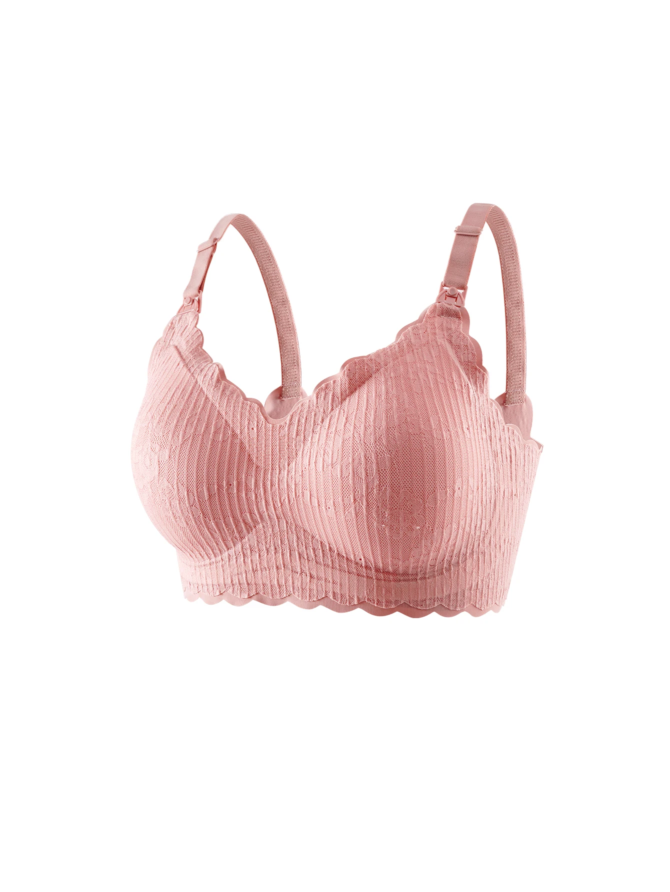 

Бюстгальтер для кормления беременных с волнистыми полосками и без стального кольца, приятный для кожи и удобный для беременных женщин