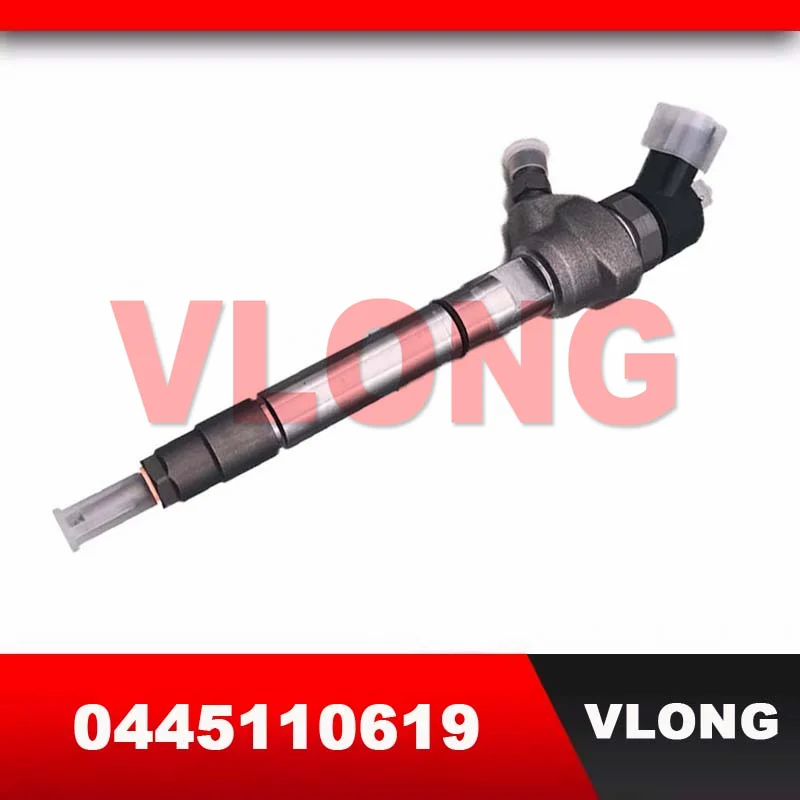 

Genuine New Common Rail Injektor Diesel Engine Fuel Injector Assy 0445110619 0 445 110 619 Great Wall Haval H5 H6 4D20 Wingle 5