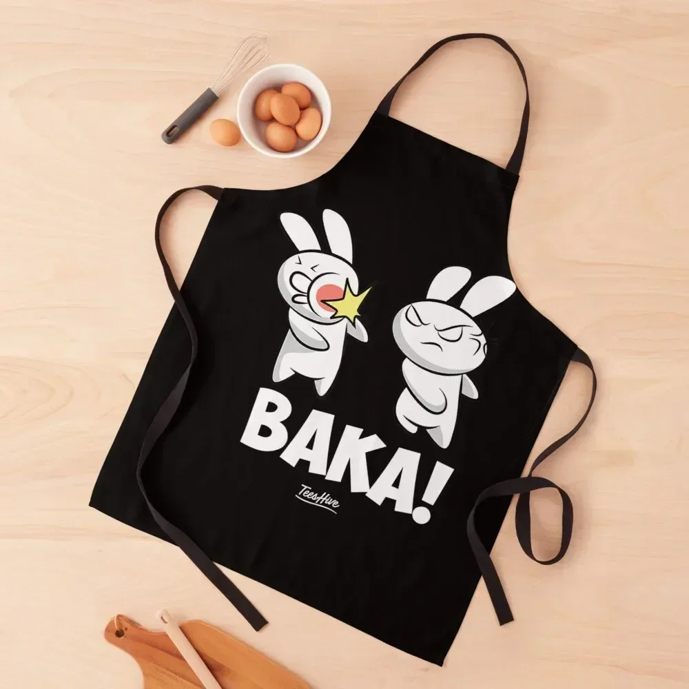 

Anime Baka . Apron Christmas gift esthetician Sexy kitchen woman Apron