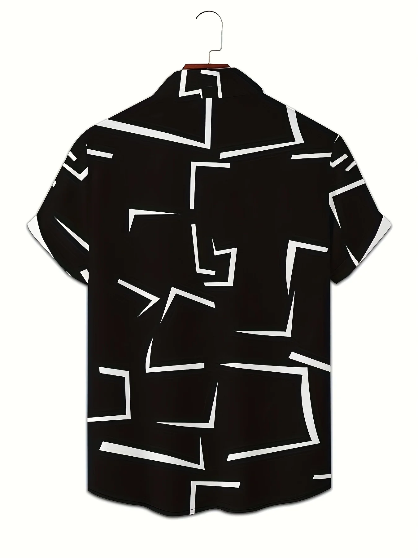 2025년 여름 신상 남성 반팔 셔츠는 통기성이 좋고 가벼우며 캐주얼하고 패셔너블하며 3D 프린팅이 적용되어 있습니다.