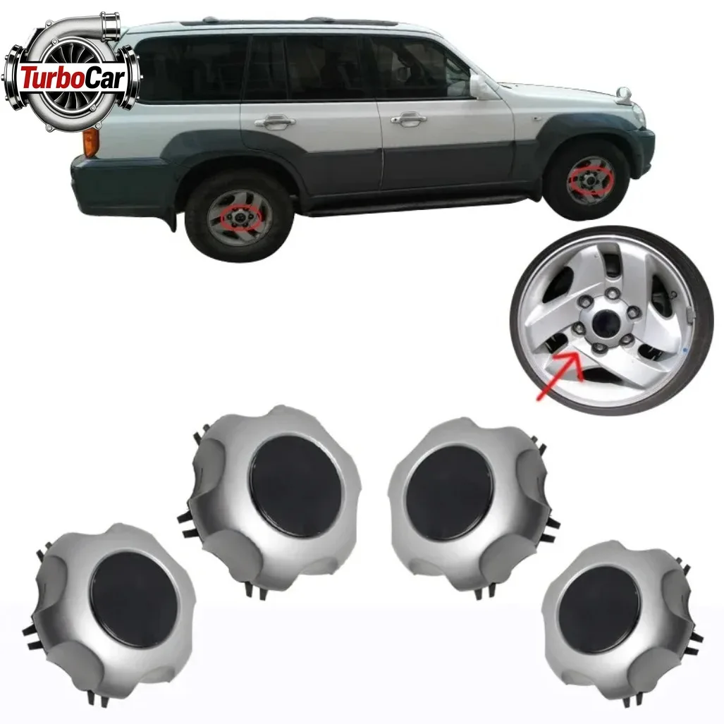 

Комплект колпаков на колеса (4 шт.) для Hyundai Terracan 2003-2006 2.5 3.5, артикул 52980H1200 52980-H1200
