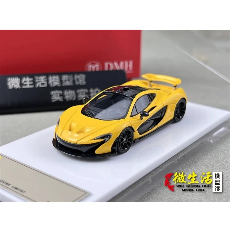 Newly Stocks DMH 1:64 Mc la ren P1 White Color resin model car in 2024