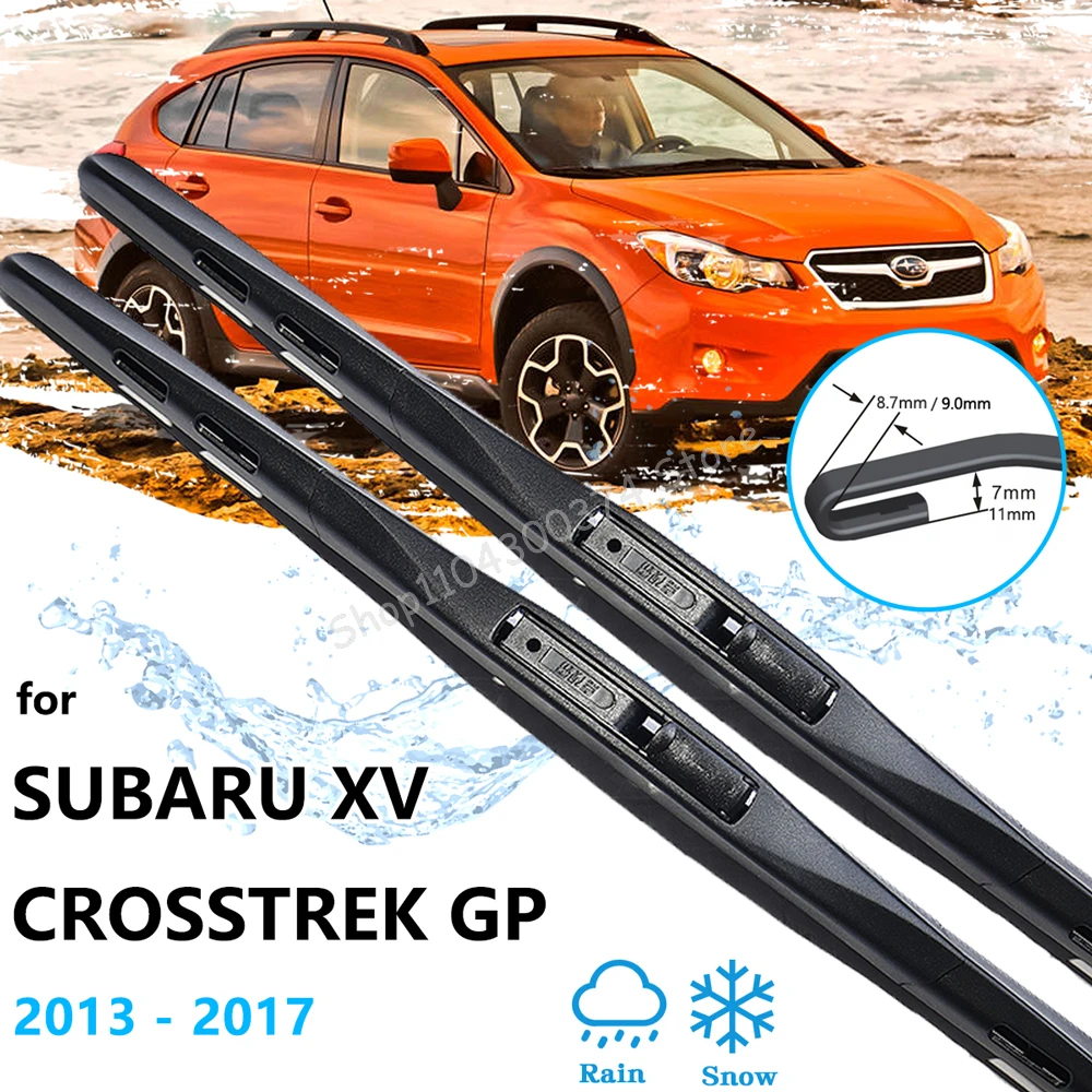 

For Subaru Crosstrek XV GP 2013 2014 2015 2016 2017 Front Rear Wiper Blades Set Cutter Arm Window Brushes Accessories Cleaners