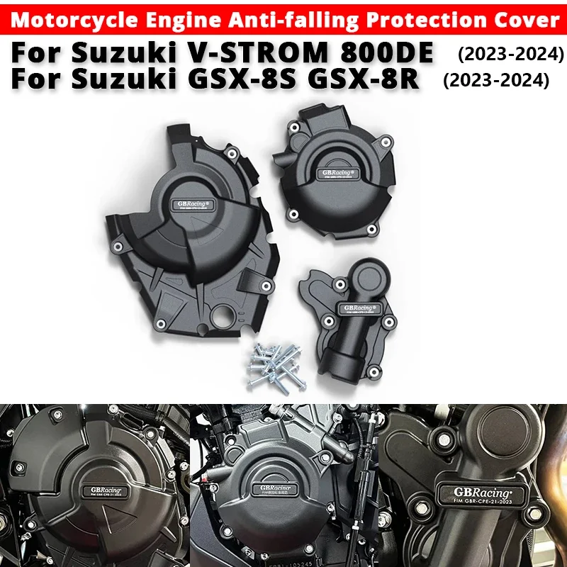 

For Suzuki V-STROM 800DE GSX-8S GSX-8R 2023-2024 Motorcycle Engine Cooling Protection Cover slip on Suzuki GSX8S GSX8R