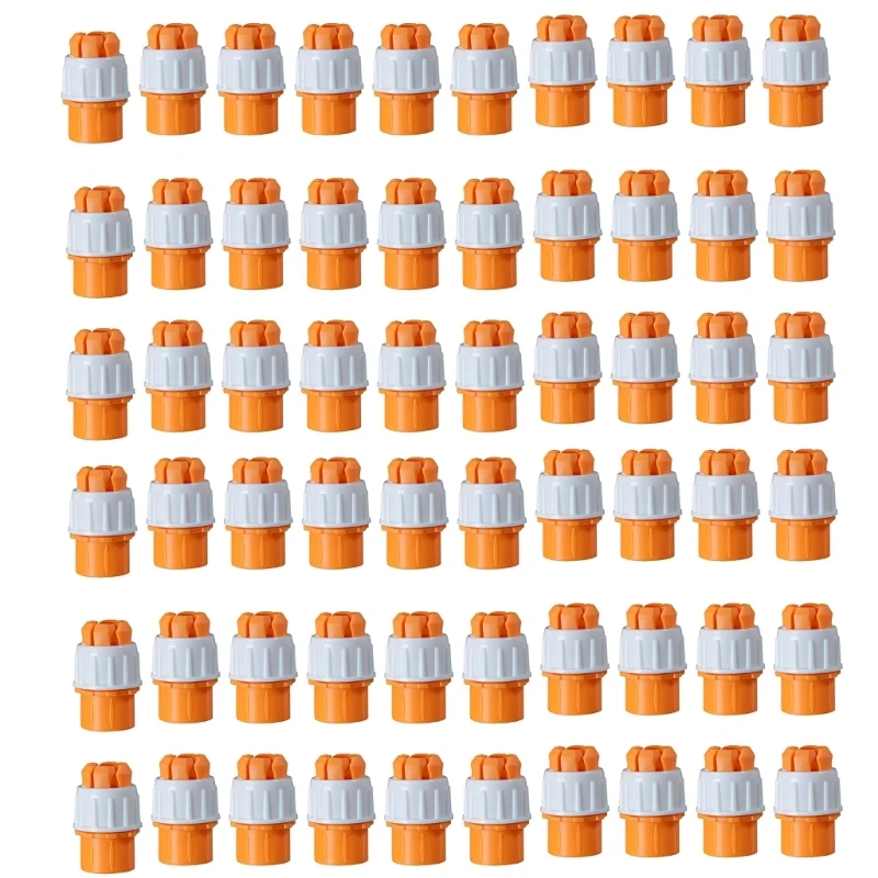  Water Pipe Faucet Adapter Plastic Pipe Quick Connector for Multiple Hose Sizes