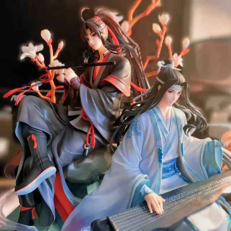 Mo Dao Zu Shi 애니메이션 캐릭터 1/8 수제 모델, Wei Wuxian Lan Wangji 모델, 데스크탑 장식, 수집품 장난감 선물