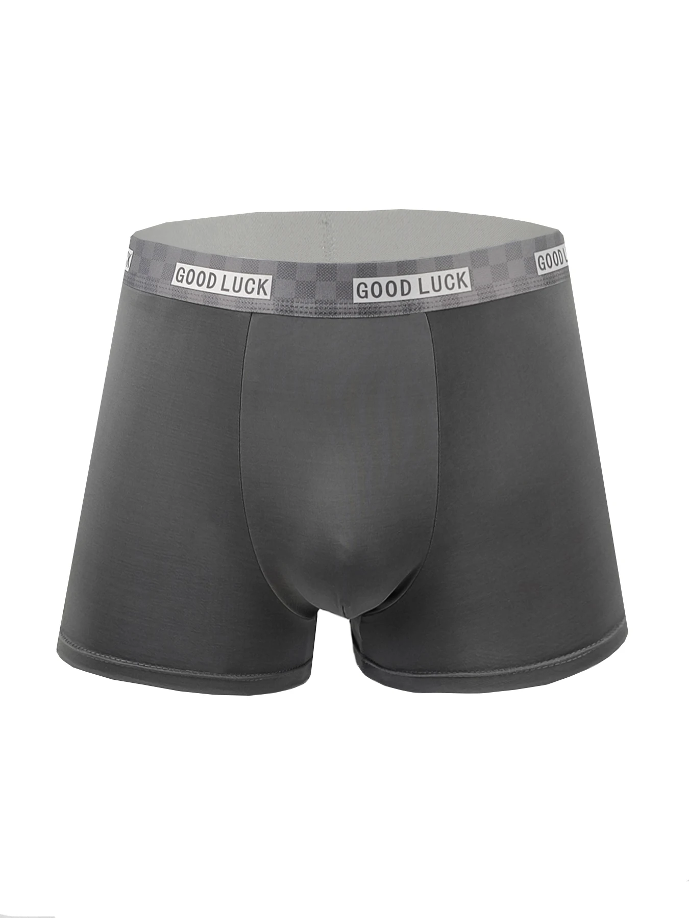 

Мужское нижнее белье из ледяного шелка, удобное, дышащее и спортивная эластичность, моделирующее удачу.