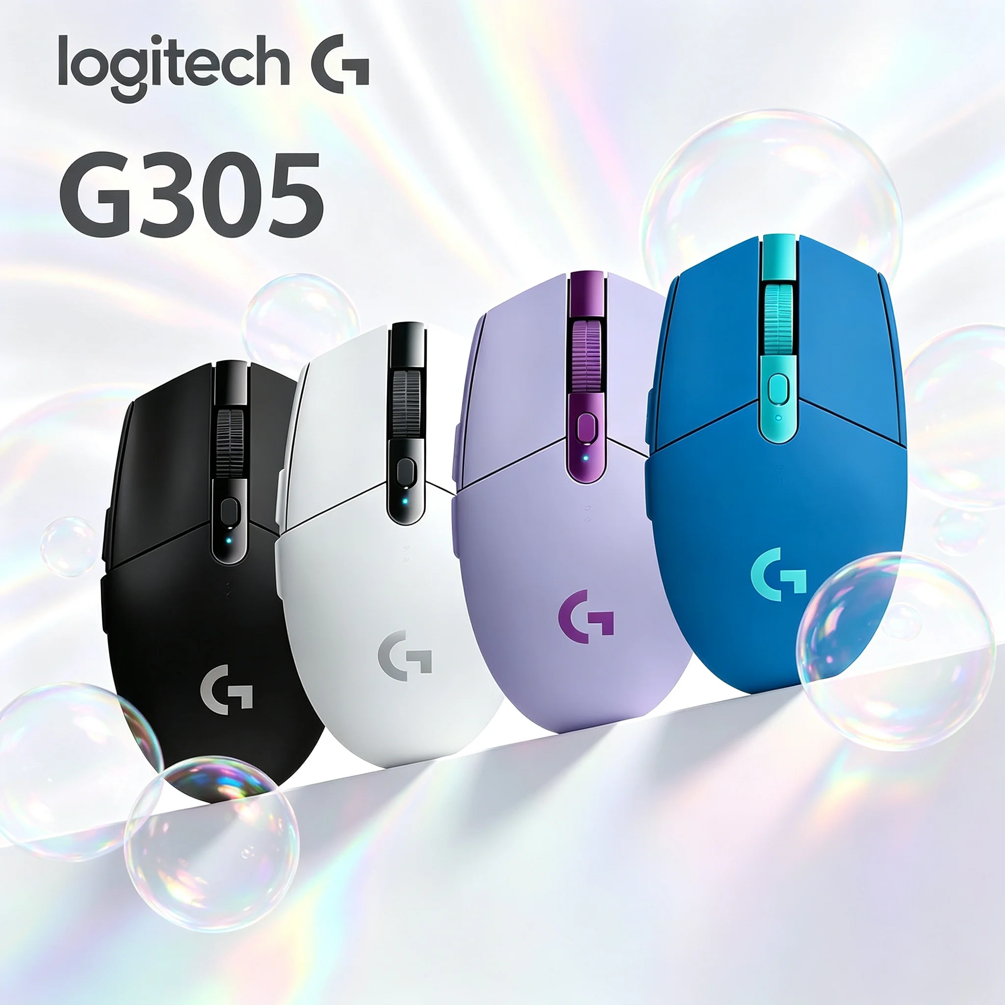 Logitech G305 Wireless Gaming Mouse Reliable 2.4G Wireless Transmission For CS2 PUBG LOL Valorant FPS MOBA Gamer Mice For PC