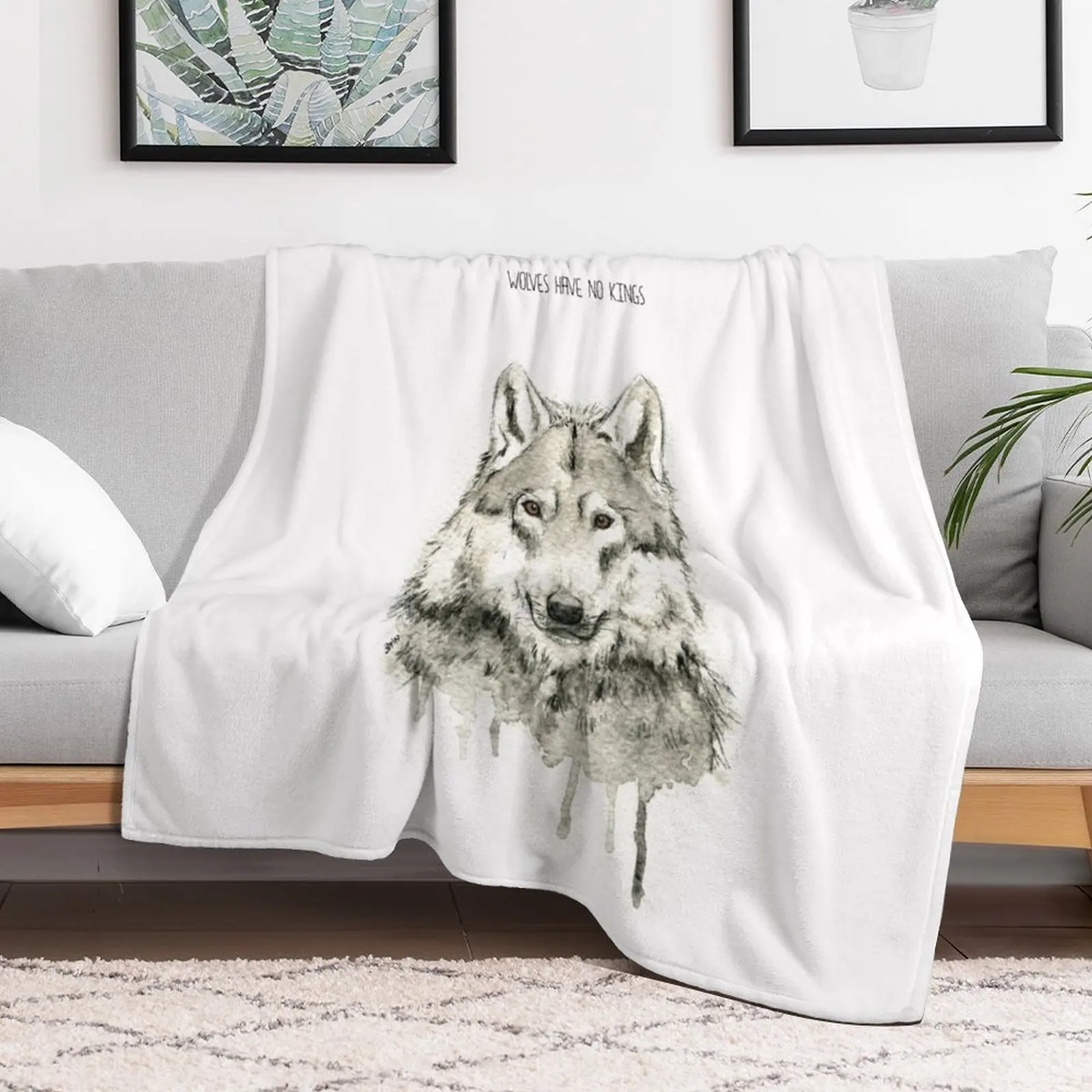 

Wolf Throw Blanket Sofa Quilt Blankets For Baby Sofa Throw Thins Blankets