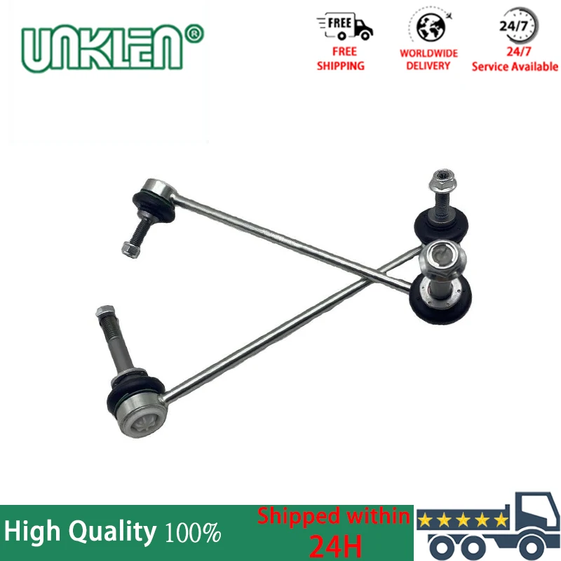 

UNKLEN high quality 99134306902 1Pcs Front Stabilizer Sway Bar End Links For PORSCHE 911 Boxster Cayman 981