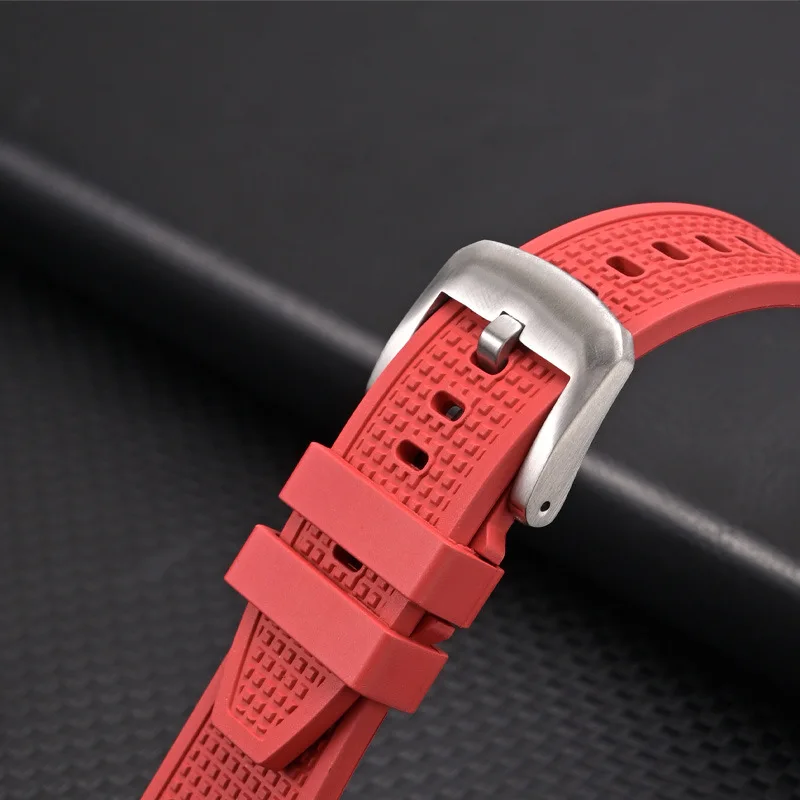 Quick release 27mm Silicone Watch Strap For Tissot PRX T137.407 T137.410 High Quality  Fluorine Rubber Watchband men\'s Bracelet