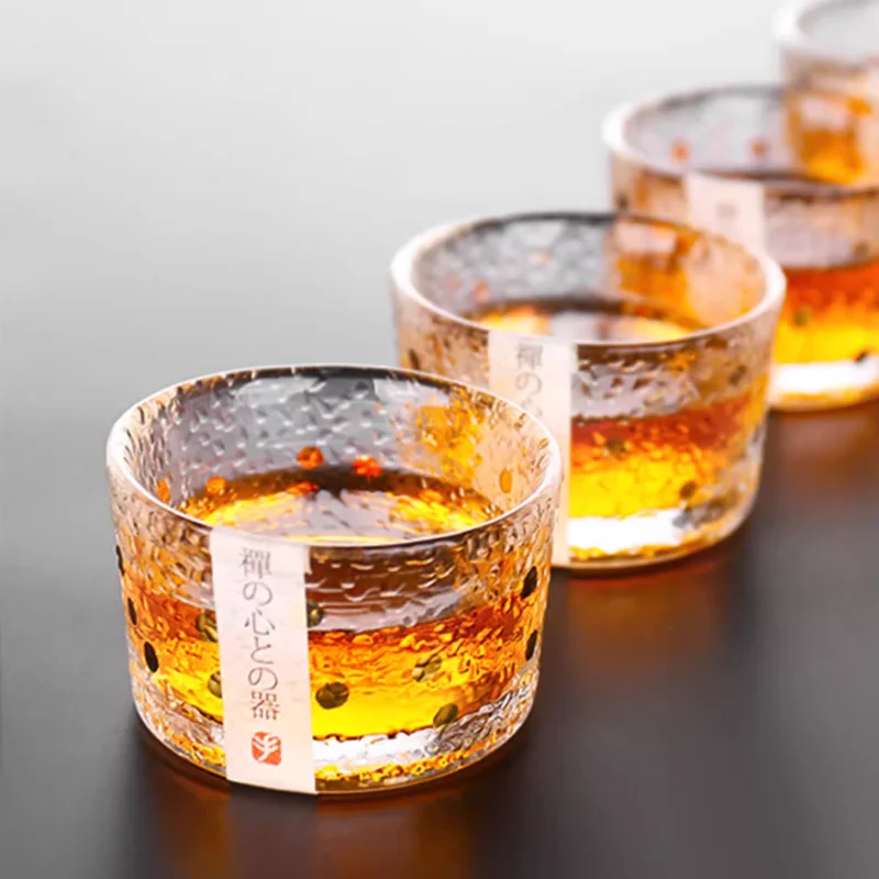 Japanese style Fuji Mountain glass cup, fashionable rock glass, heat-resistant glass, water cup,coffee cup, red wine whiskey cup
